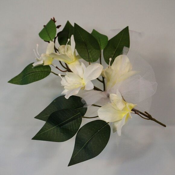 2 Small Artificial Flower Bouquets Crafts Table Decor Gift Embelishments - Picture 5 of 6